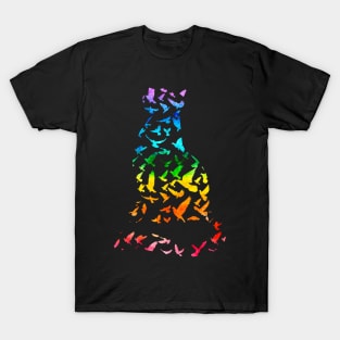 Cat and Bird T-Shirt